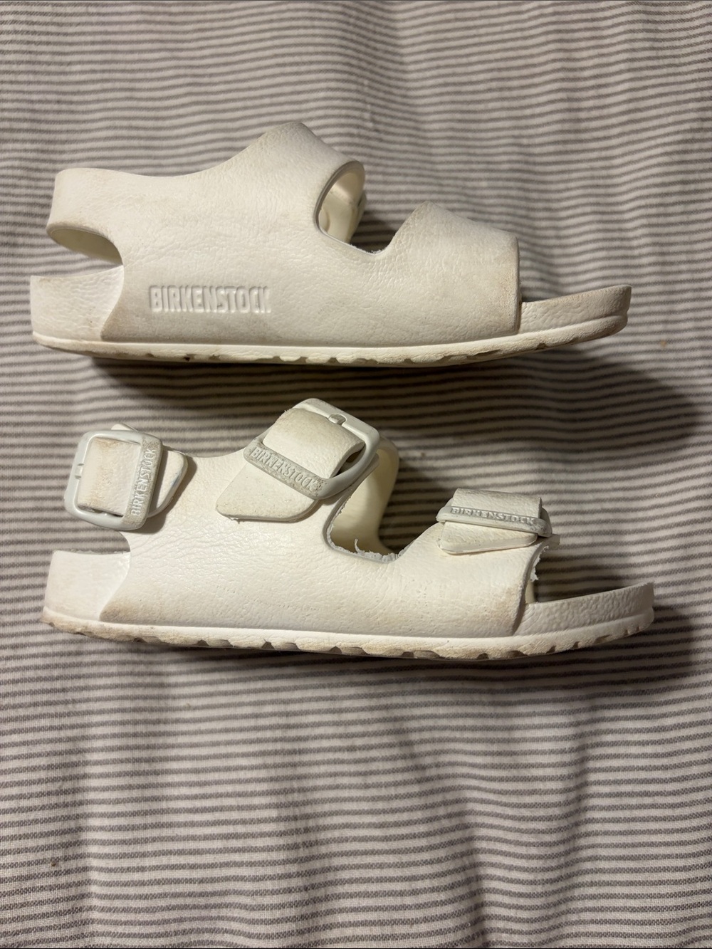 Birkenstock Kids Milano EVA Sandals White Size EU 26 (US 9-9.5)
